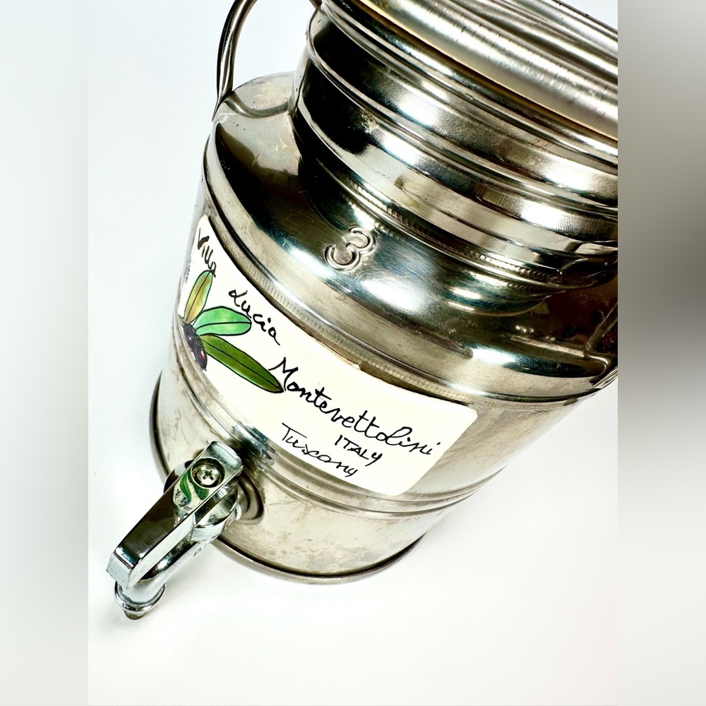 RARE Professional Grade Stainless Steel Olive Oil Dispenser Italy 3L - Picture 13 of 16